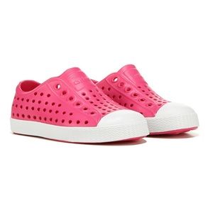 Hot Pink Native Jefferson Slip On Sneaker